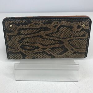 Vaan Python Bifold Wallet NWT